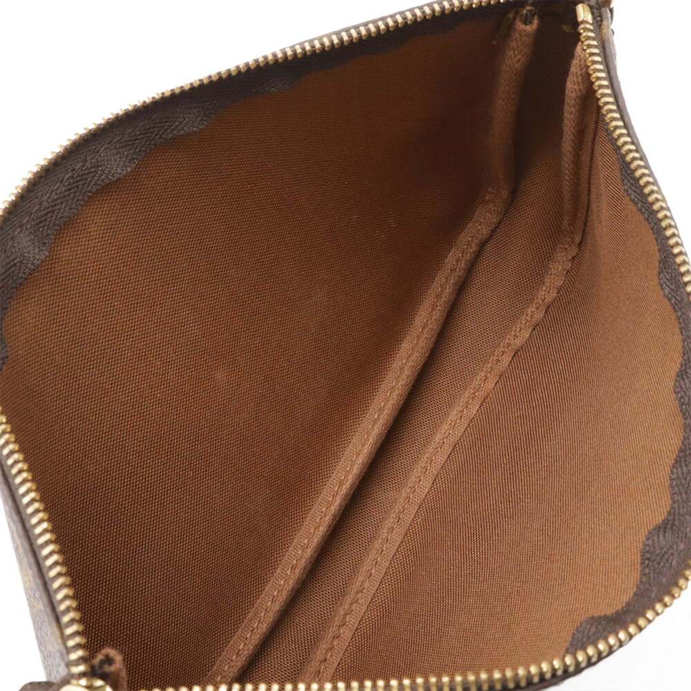 LOUIS VUITTON Brown Monogram Pochette Pouch - Picture 8 of 8